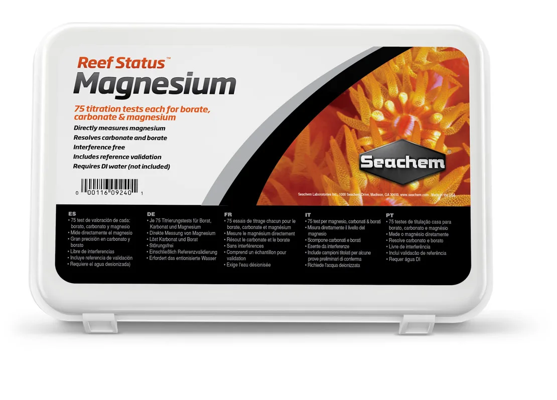 Reef Status Magnesium