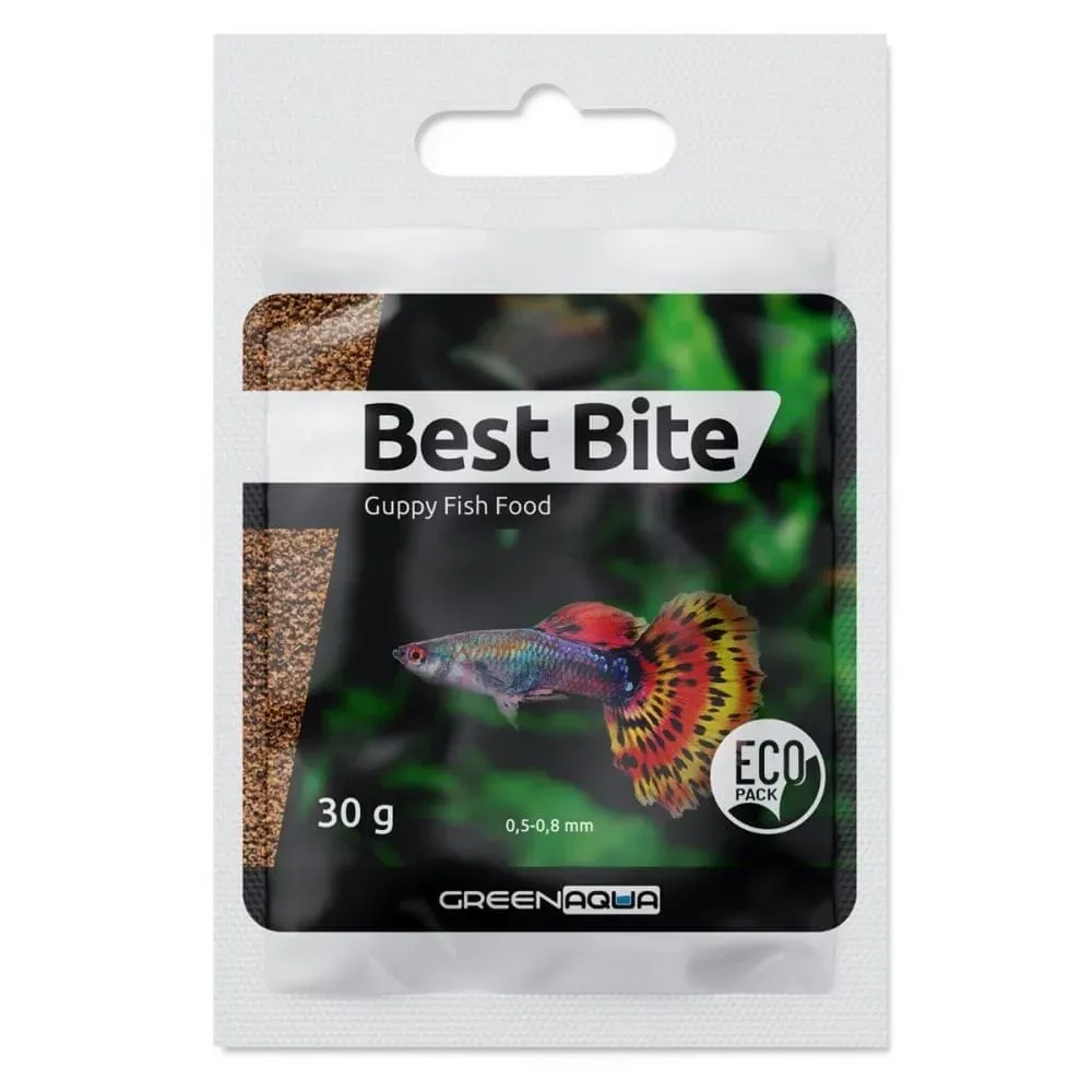 Green Aqua Best Bite Guppy EcoPack