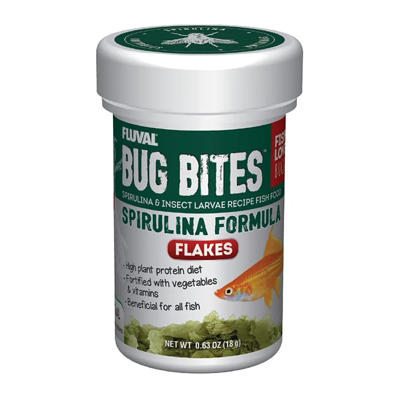Fluval Bug Bites Marine Formula Flakes
