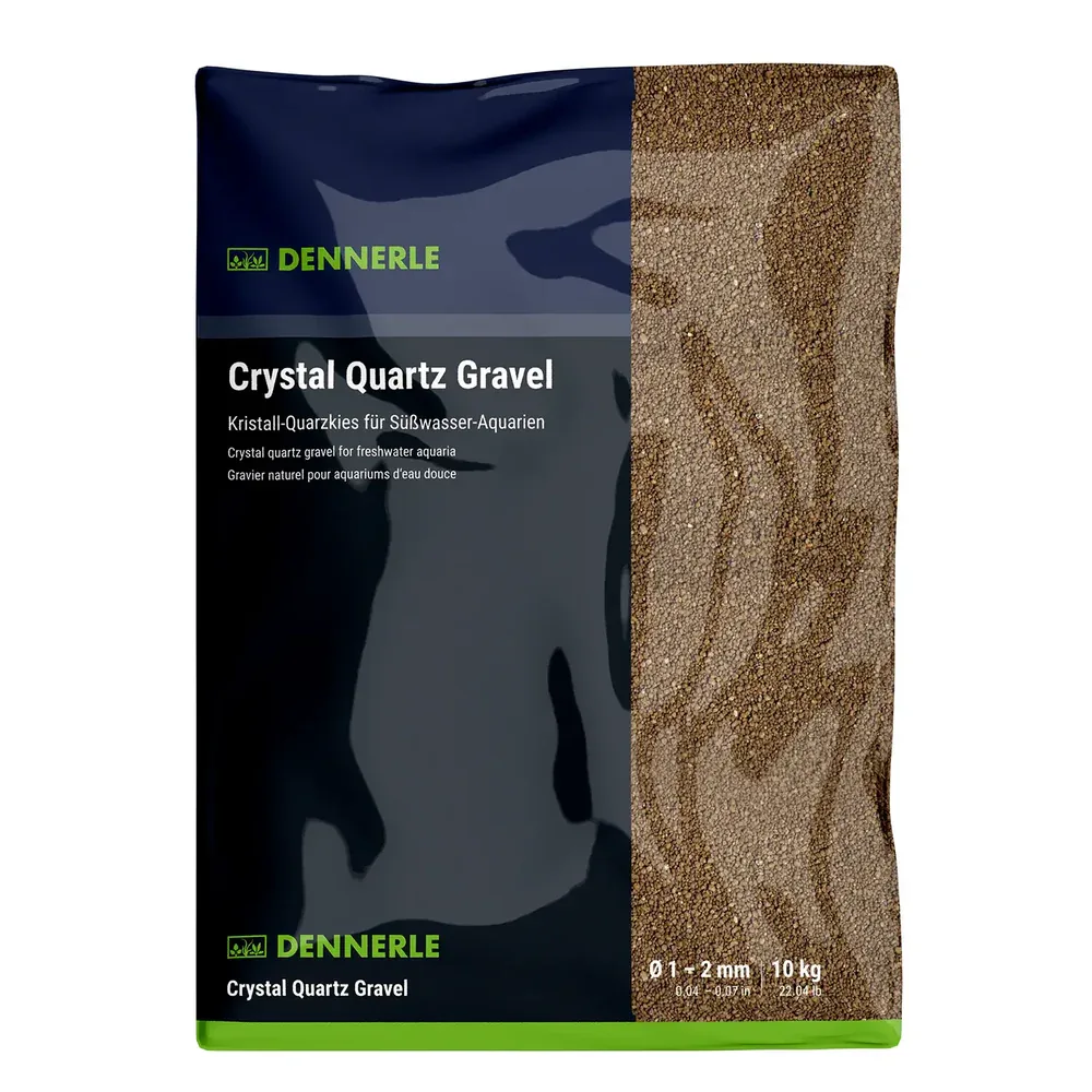 Aquarium gravel dark brown