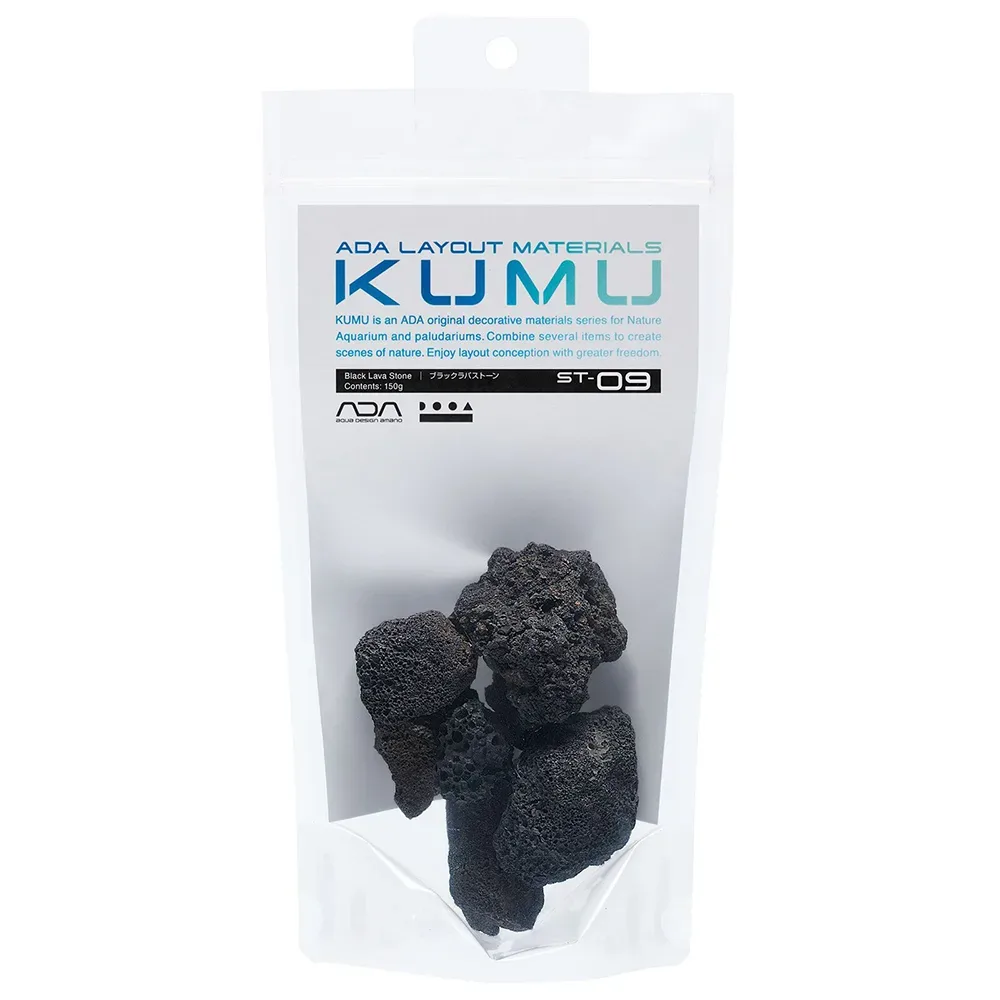 ADA KUMU ST-09 - Black Lava Stone
