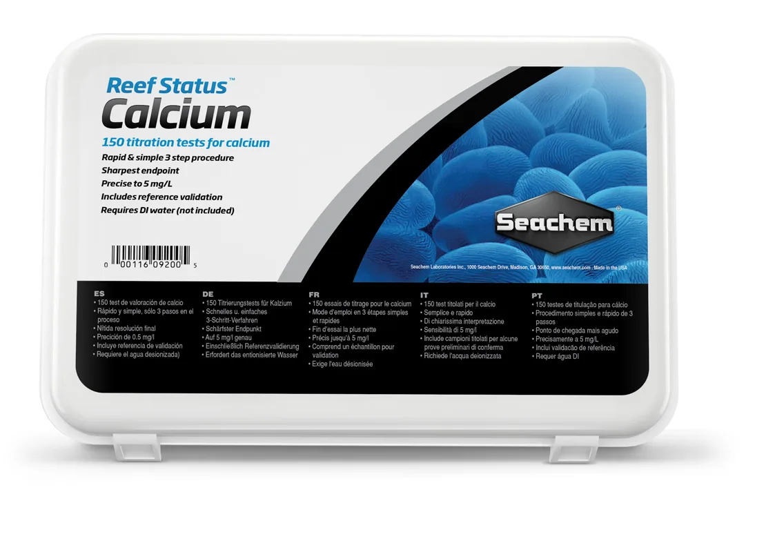 Reef Status Calcium