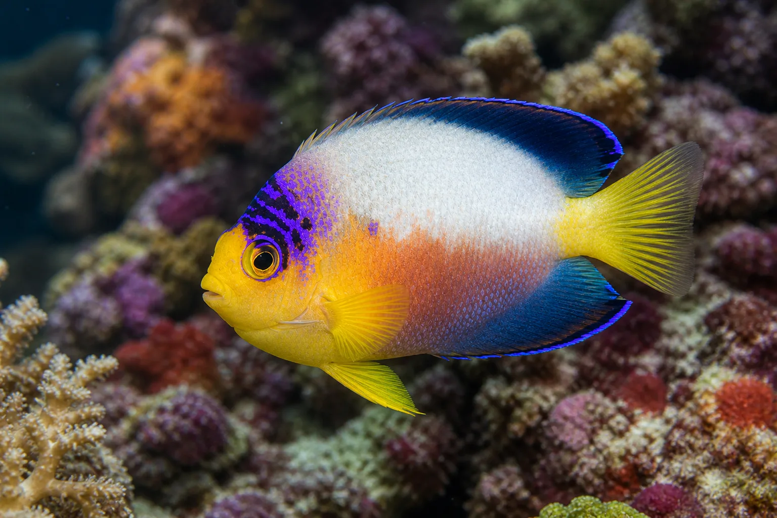 Multicolor Angelfish