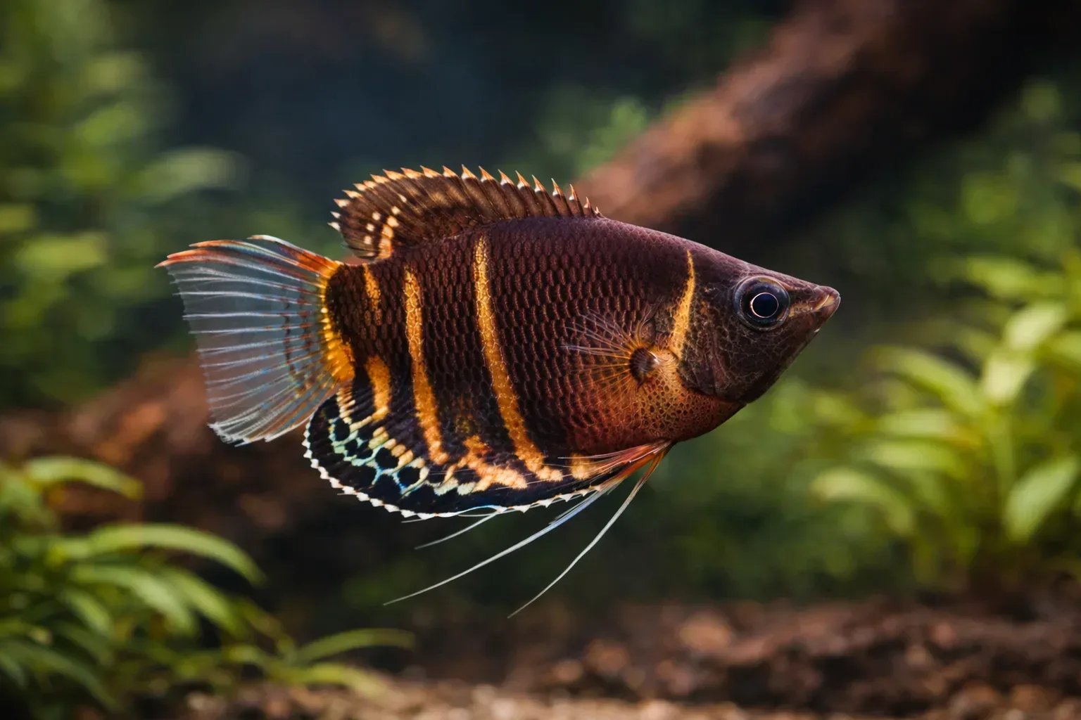 Chocolate gourami