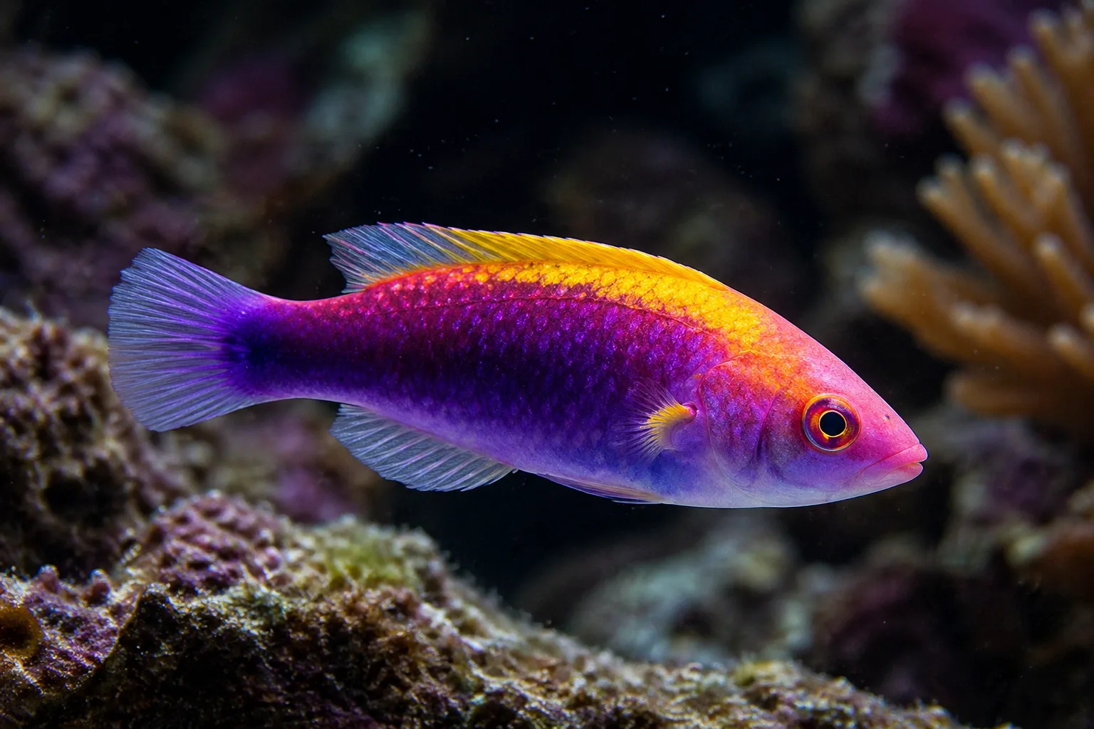 Lubbock's Fairy Wrasse
