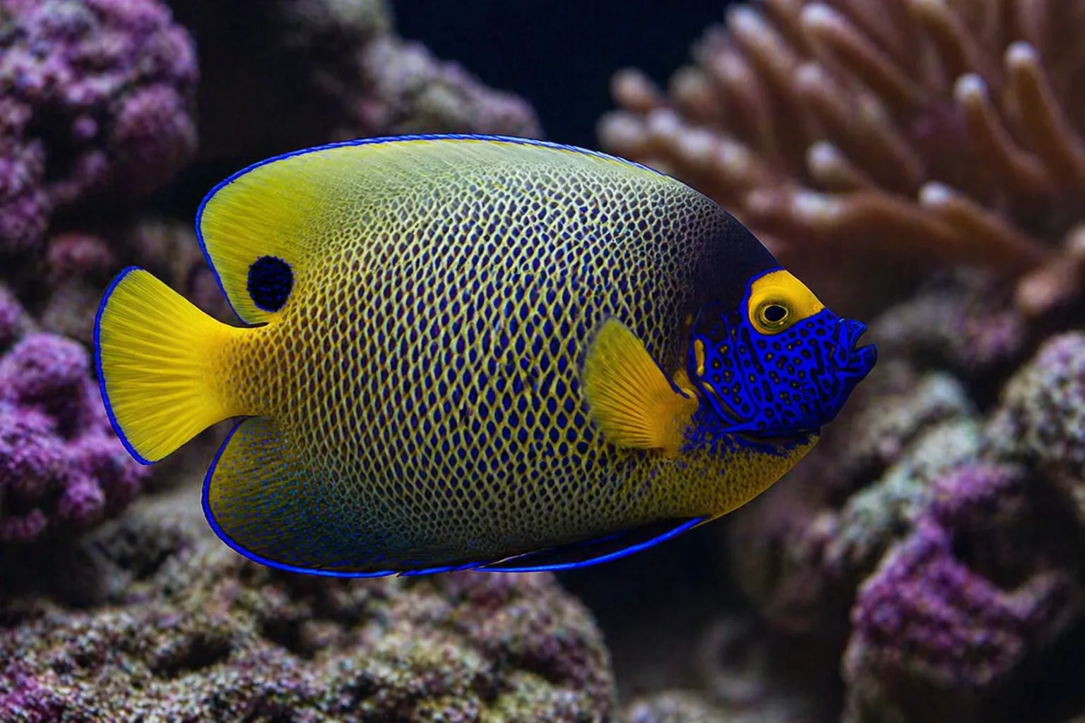 Blueface Angelfish