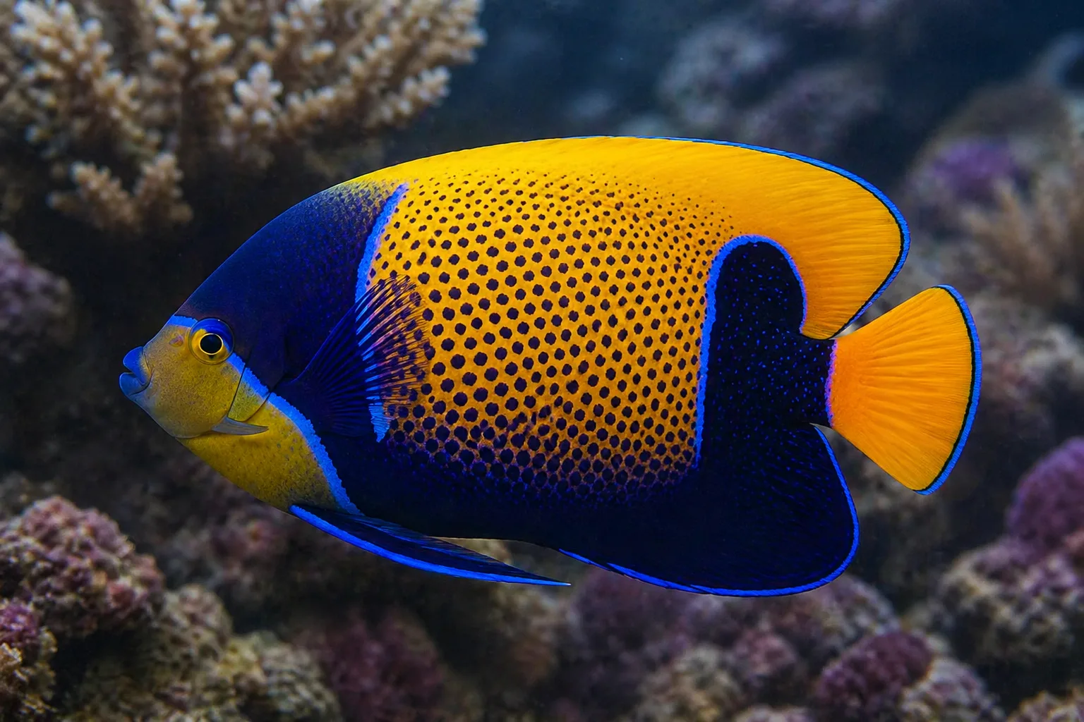 Majestic Angelfish
