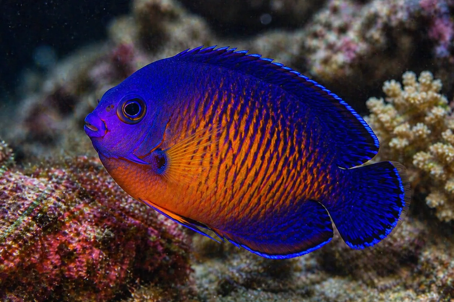 Coral Beauty Angelfish