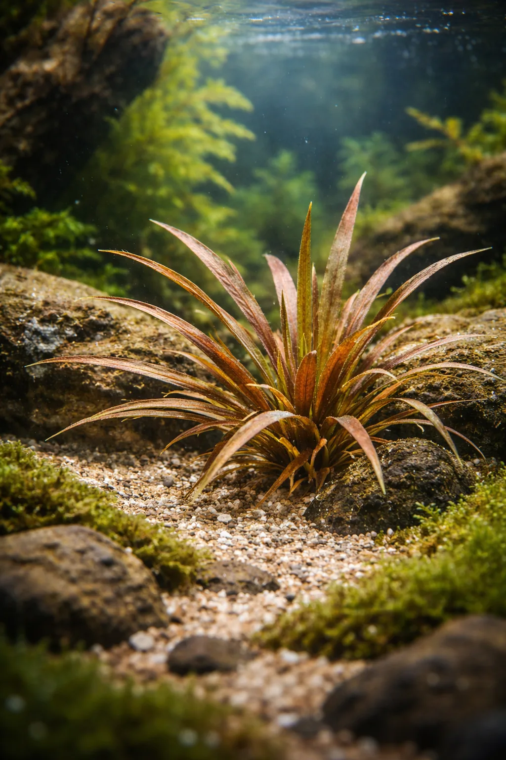 Cryptocoryne albida 'Brown'