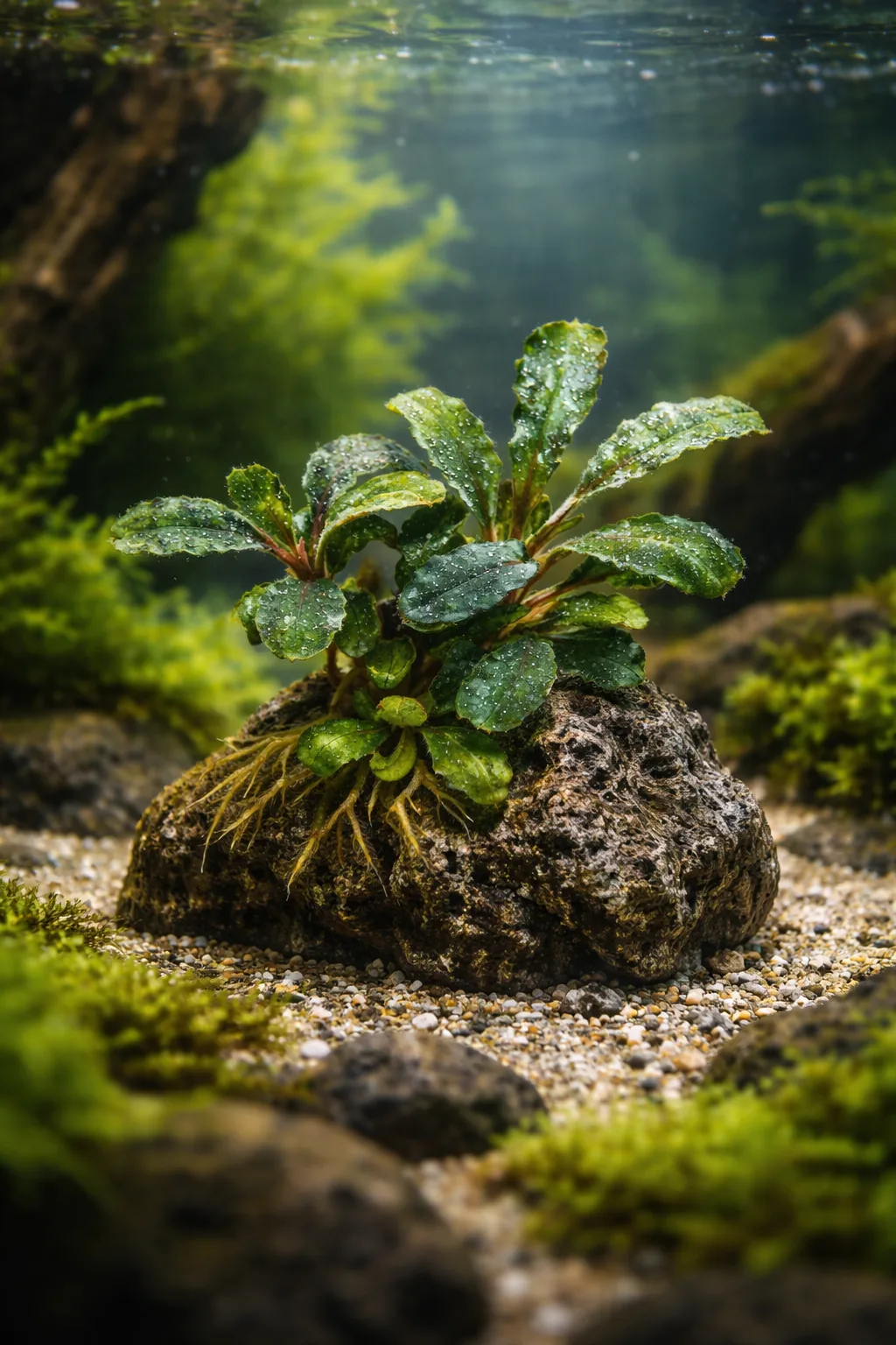 Bucephalandra pygmaea 'Bukit Kelam'