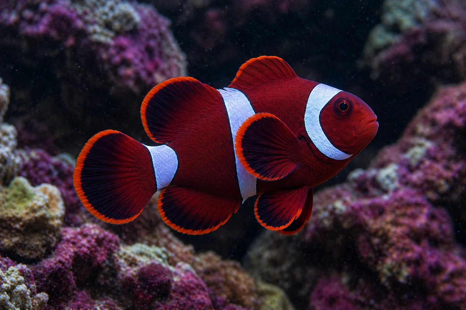 Maroon Clownfish